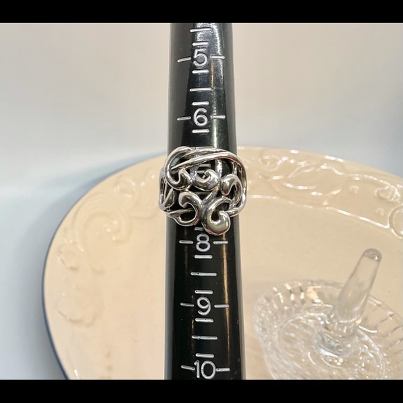 Hagit Gorali Sterling Silver Swirling Lines Ring - Picture 5 of 11